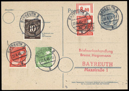 1948, Bizone, 38 I OR U.a., Brief - Briefe U. Dokumente