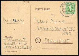 1945, Bizone, 3, Brief - Lettres & Documents