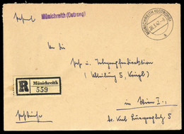 1947, Österreich, Brief - Mechanische Afstempelingen