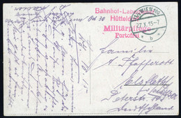 1915, Österreich, Brief - Machine Postmarks