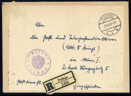 1947, Österreich, Brief - Mechanische Afstempelingen