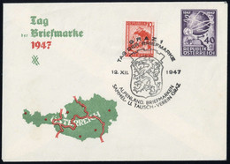 1947, Österreich, PU (837) U.a., Brief - Mechanische Stempel
