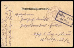 1917, Österreich, Brief - Matasellos Mecánicos