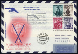 1958, Österreich, PU, Brief - Mechanische Stempel