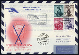 1958, Österreich, PU, Brief - Mechanische Afstempelingen