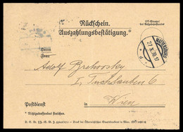 1930, Österreich, Brief - Mechanische Afstempelingen