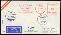 1962, Österreich, Brief - Mechanische Stempel