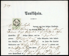 1857, Österreich, Brief - Oblitérations Mécaniques