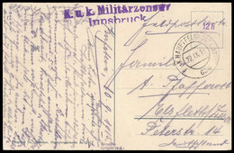 1915, Österreich, Brief - Mechanische Stempel