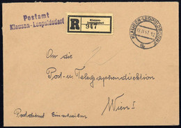 1947, Österreich, Brief - Mechanische Afstempelingen