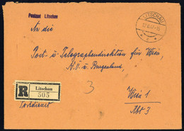 1947, Österreich, Brief - Mechanische Afstempelingen