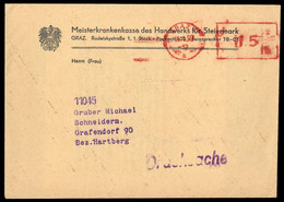 Österreich, Brief - Machine Postmarks