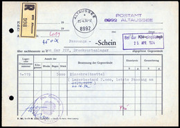 1974, Österreich, Brief - Mechanische Afstempelingen