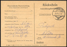 1962, Österreich, Brief - Mechanische Stempel