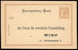 1897, Österreich, PP, Brief - Mechanische Afstempelingen