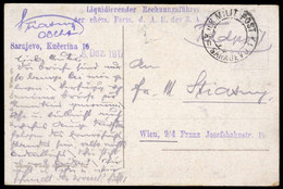 1917, Österreich, Brief - Mechanische Afstempelingen