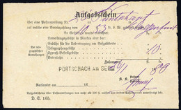 1888, Österreich, Brief - Mechanische Afstempelingen
