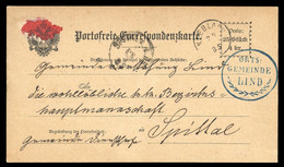 1885, Österreich, Brief - Mechanische Afstempelingen