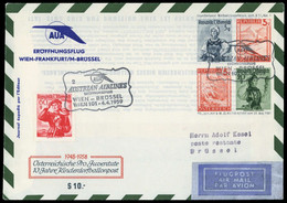 1959, Österreich, PU U.a., Brief - Mechanische Afstempelingen