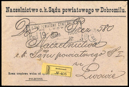 1908, Österreich, Brief - Mechanische Stempel