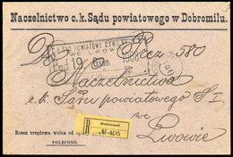 1908, Österreich, Brief - Mechanische Afstempelingen