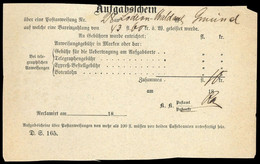 1884, Österreich, Brief - Mechanische Afstempelingen