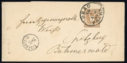 1884, Österreich, S 3, Brief - Machine Postmarks