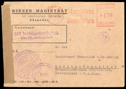 Österreich, Brief - Machine Postmarks