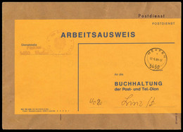 1989, Österreich, Brief - Mechanische Stempel