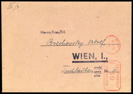 Österreich, Brief - Machine Postmarks