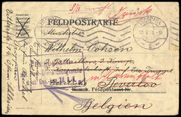 1918, Österreich, Brief - Mechanische Stempel