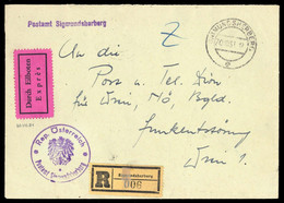 1951, Österreich, Brief - Machine Postmarks
