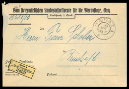 1915, Österreich, Brief - Mechanische Afstempelingen