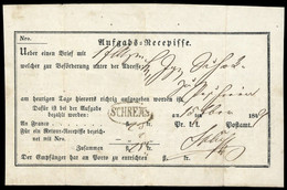 1849, Österreich, Brief - Mechanische Stempel