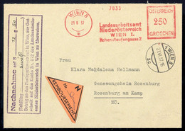 Österreich, Brief - Machine Postmarks