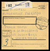 1947, Österreich, Brief - Mechanische Stempel