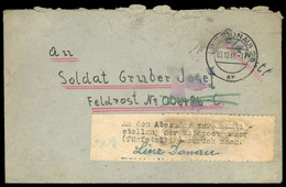 1943, Österreich, Brief - Mechanische Stempel