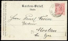 Österreich, GA, Brief - Machine Postmarks