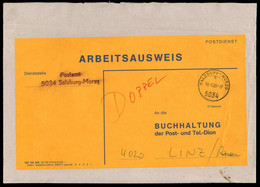 1989, Österreich, Brief - Machine Postmarks