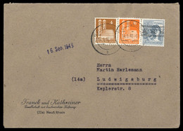 1948, Bizone, 40 I U.a., Brief - Briefe U. Dokumente