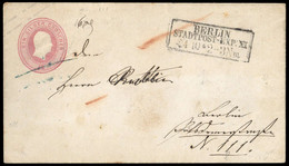 Altdeutschland Preussen, GA, Brief - Postal  Stationery