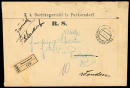 1916, Österreich, GERICHT, Brief - Oblitérations Mécaniques