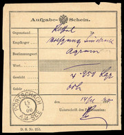 1900, Österreich, Brief - Machine Postmarks