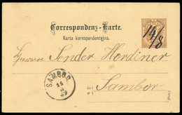 1889, Österreich, GA, Brief - Machine Postmarks