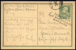 1915, Österreich, GA, Brief - Machine Postmarks