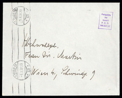 1937, Österreich, Brief - Machine Postmarks