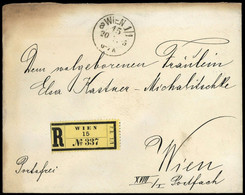 1895, Österreich, Brief - Oblitérations Mécaniques