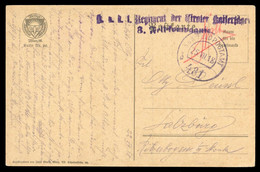 1918, Österreich, Brief - Machine Postmarks