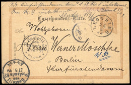 1899, Österreich, GA, Brief - Machine Postmarks