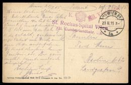 1915, Österreich, Brief - Machine Postmarks